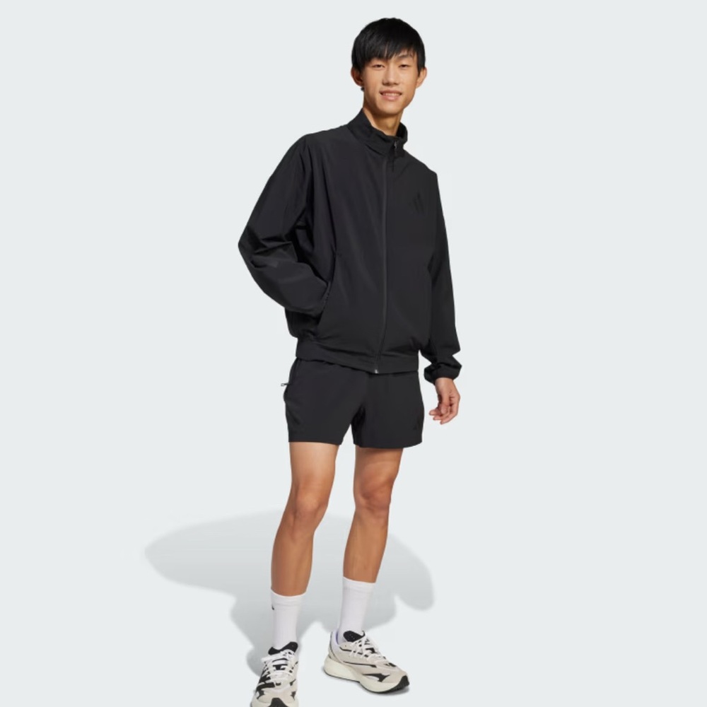 NWT [Adidas] Z.N.E. Woven Stretch Athletic Performance Black Shorts Mens XL/2XL - Picture 4 of 13